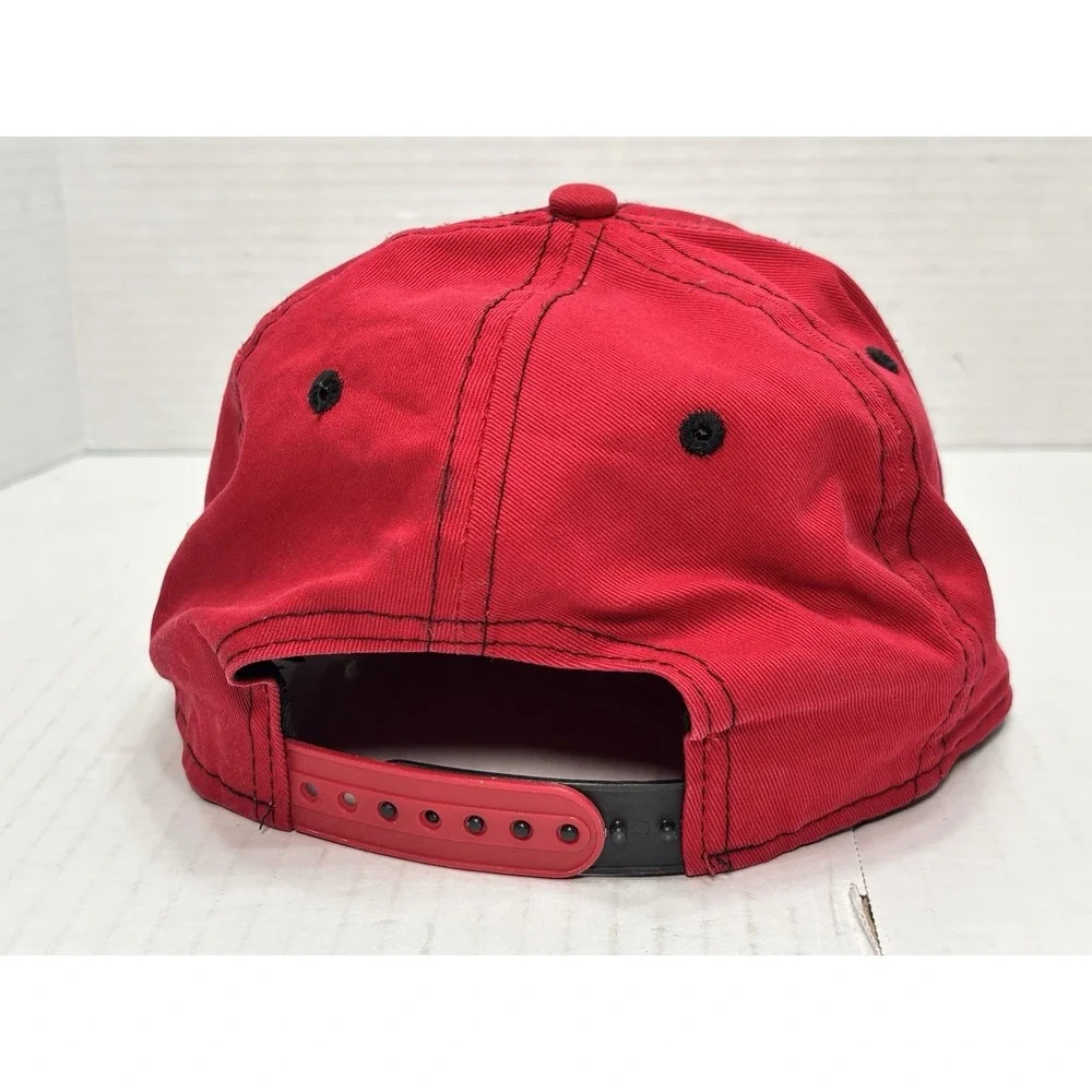 New‎ Era Chicago Bulls 9FIFTY Snapback Hat Red Black Hardwood Classics NBA